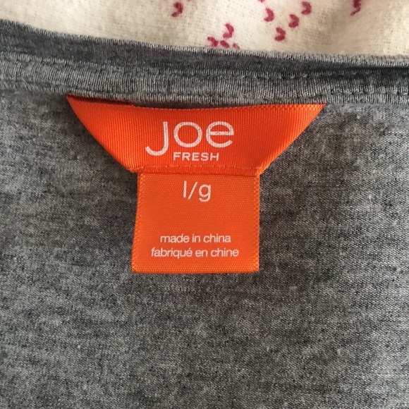 Joe Fresh Women’s Heather Grey Tunic ~ large - Picture 7 of 8